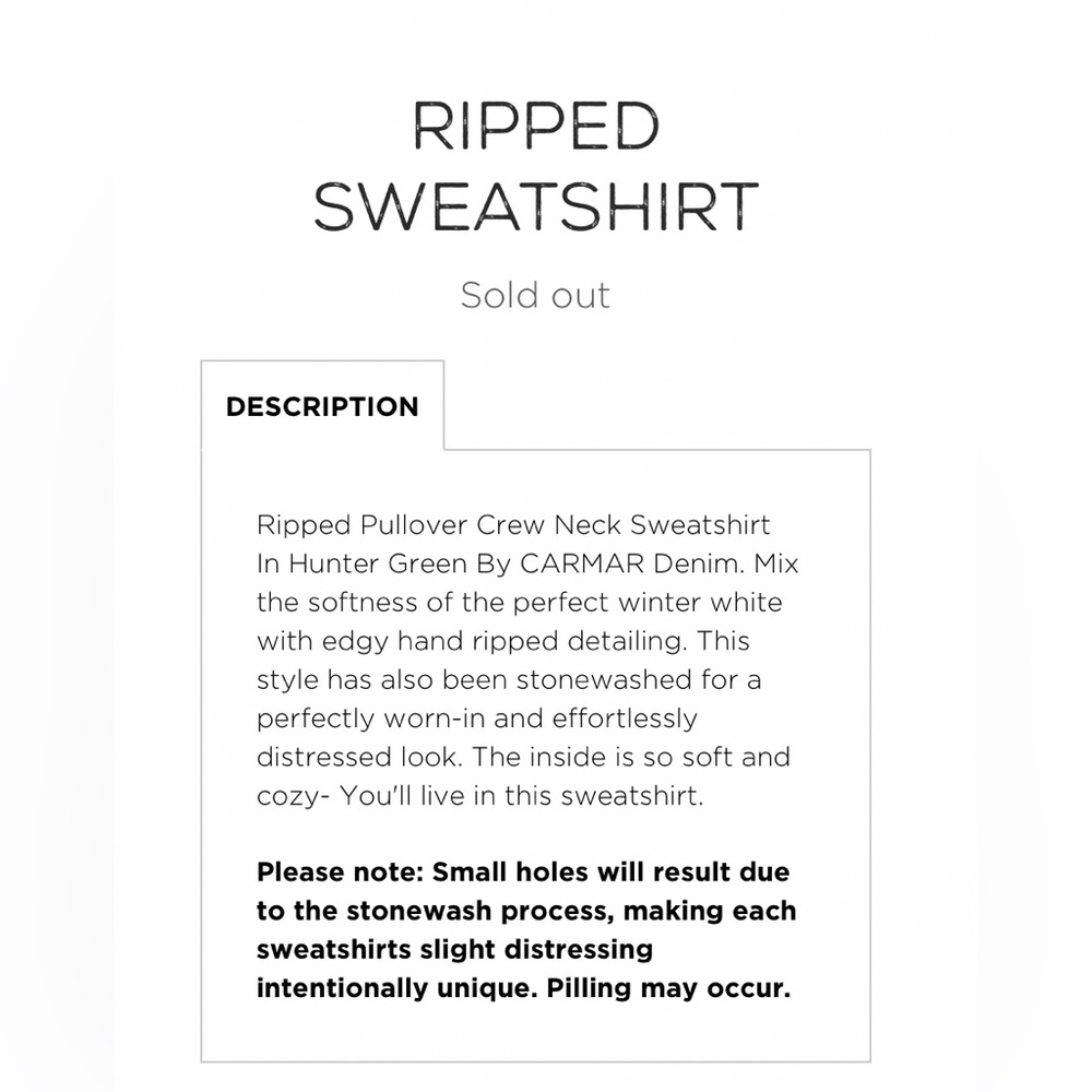 Carmar Ripped Pullover - Picture 6 of 7